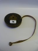 Vintage FH Ayres Lawn Tennis Tape Measure