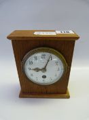 Oak Cased Mantel Clock