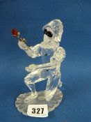 Boxed Swarovski Figurine Masquerade Harlequin