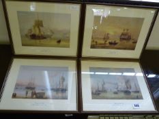 4 Framed Marine Prints