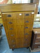 1960's Teak Chest of 6 Drawers