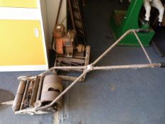 2 Early Lawn Mowers A/F