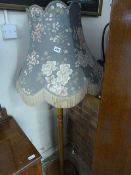 Art Deco Standard Lamp & Shade