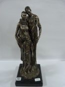 African Family Figurine