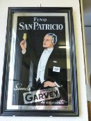Framed Picture Mirror Fino San Patricio