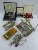Large Quantity of Boxed & Unboxed Cutlery
