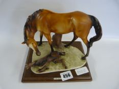 Armani Figurine - Mother & Foal