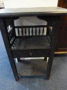 Oak Table with Drawer