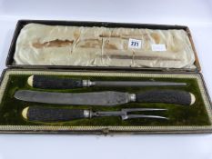 Cased Carving Set