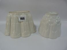 2 Vintage Jelly Moulds