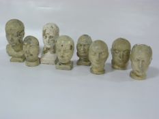 8 Pot Figure Heads