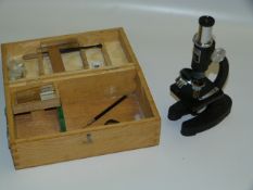 Child's Microscope in Case