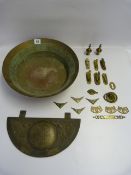Brass Pan - Various Door Furniture etc
