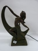 Reproduction Art Nouveau Lamp