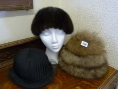 3 Lady's Fashion Hats