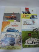 Collection of Vintage Truck & Motor Brochures