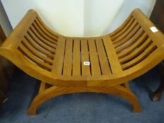 Teak Camel Chair