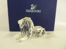Swarovski Figurine - The Lion
