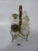 Silver Plated Condiment Set