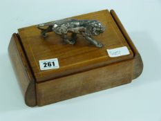 Treen Cigarette Dispenser