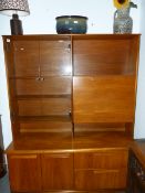 Teak Wall Unit