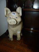 Ceramic Pig