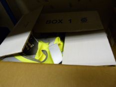 Box of High Vizability Vests