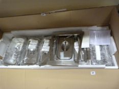 Stainless Steel Over Shelf with Bain Marie Inserts Ref: 223