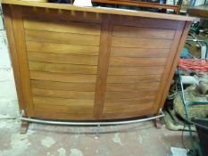 Hardwood Garden Bar