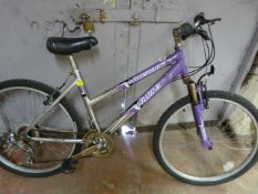 Lady's Sabre Mountain Bike (Lilac & Chrome)