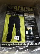 3 Pairs of Apache Working Trousers - Size 42