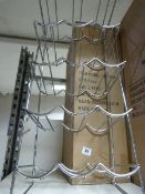 15 Bottle Chrome Wine Rack