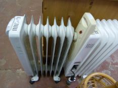 2 Oil Filled Radiators