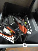 Box Containing Kneeling Pads - Work Shirts etc