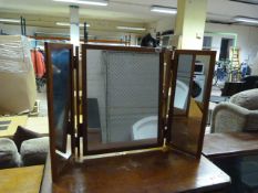Dressing Table Mirror with Teak Frame