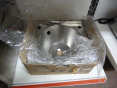 Large Stainless Steel Wash Hand Basin Ref: 213