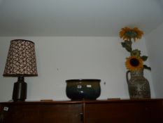 Ceramic Planter - Jug & Table Lamp