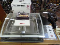Prestige Pressure Cooker - Stainless Steel Cooking Pot & Neff Smoker
