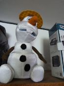 Olaf Singing Snowman