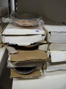 12 Copper & Stainless Steel Oval Balti Dishes