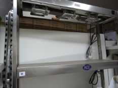 Stainless Steel Heated Serve Through Gantry Ref: 220