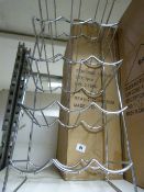 15 Bottle Chrome Wine Rack