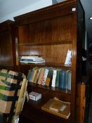 Pair of Oak Open Bookshelves