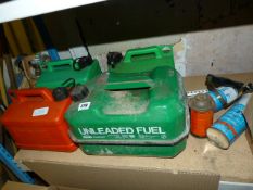 Fuel Cans - Blow Lamps etc