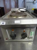 Falcon Pro Lite 2 Ring Electric Hob