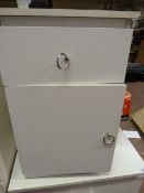 White Bedside Cabinet