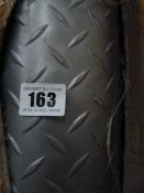 2.4m Roll of Simulated Aluminium Chequer Plate Vinyl Flooring