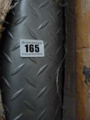 2.4m Roll of Simulated Aluminium Chequer Plate Vinyl Flooring