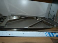 Stainless Steel Appliance Shelf with Brackets  Ref 233