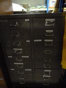 18 Drawer Metal Filing Cabinet